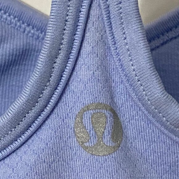 RARE Lululemon Lightweight Fitted Strappy Yoga Tank w/ Bra Lavender 6 NWOT - Picture 13 of 15